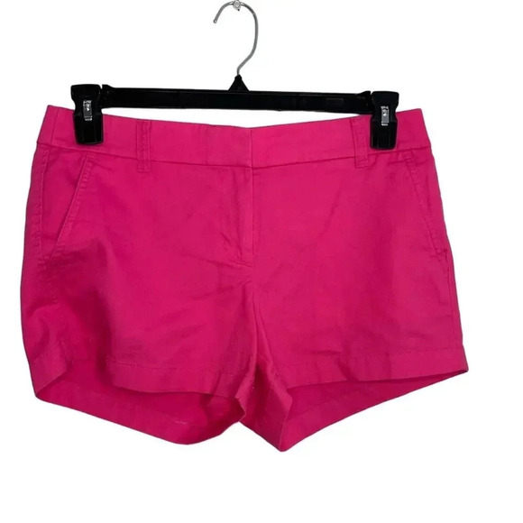 J Crew Pants - J Crew Chino Shorts Size 6 Hot Pink 5"